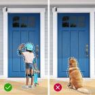 2-Cam Kit Langaton 2K-turvakamerajärjestelmä, jossa 180 päivän akunkesto, tekoälyn ihmistunnistus, selkeä yönäkö, IP66-säänkestävä (EU-pistoke)