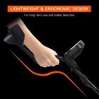 Metalldetektor, fyra driftlägen, justerbar precision, 10 tums vattentät detekteringspanel