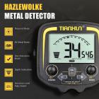 Käsikäyttöinen metallinpaljastin, ammattimainen erittäin tarkka, 360 ° skannaus, LCD-näyttö, säädettävä venttiilivarsi