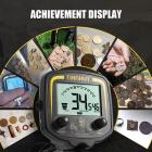 Käsikäyttöinen metallinpaljastin, ammattimainen erittäin tarkka, 360 ° skannaus, LCD-näyttö, säädettävä venttiilivarsi