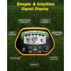 Metallinpaljastin, IP68 vedenpitävä, 10 tuuman tunnistuslevy, suurempi tarkkuus ja Stong-tila