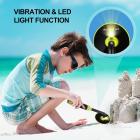 Kädessä pidettävä vedenalainen ilmaisin, kaikki metallitila, tärinäpulssin tunnistus, vedenalainen aarteenmetsästys ilmaisin, täysin vedenpitävä