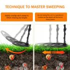 Kädessä erittäin tarkka metallinpaljastin, suuri LCD-näyttö, kulta/korut/aarre/metallin etsintä