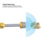 Rilevatore di metalli portatile PI iking 740, rivelatore impermeabile di induzione di impulso