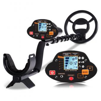 Professionell metalldetektor, gulddetektering, hög känslighet, med identifieringsläge, vattentät