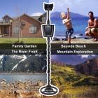 Professionell metalldetektor, gulddetektering, hög känslighet, med identifieringsläge, vattentät