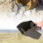 Pala di sabbia da spiaggia, metal detector per rilevare strumenti di caccia d'oro e d'argento