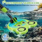 Metalldetektor för barn 7" IP68 vattentät spole justerbar 31,1-39"