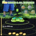 Metalldetektor för barn 7" IP68 vattentät spole justerbar 31,1-39"