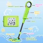 Metalldetektor för barn 7" IP68 vattentät spole justerbar 31,1-39"