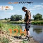 Vedenalainen metallinpaljastin puhelimen ohjauksella 9,5 tuuman kela 12 tuuman syvätunnistus Advanced Ground Balance