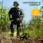 Metalldetektor för nybörjare Högre noggrannhet Pinpoint Vattentät