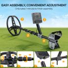 Metalldetektor för nybörjare Högre noggrannhet Pinpoint Vattentät