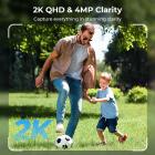 Dual-Lens 4G LTE Sikkerhedskamera Solar Udendørs Overvågning 10X Optisk Zoom