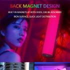 Luce di riempimento video RGB portatile a colori W200 2500K-9000K, luce di riempimento video RGB ricaricabile da 3000 mAh, collegata a un magnete