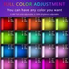 Luce di riempimento video RGB portatile a colori W200 2500K-9000K, luce di riempimento video RGB ricaricabile da 3000 mAh, collegata a un magnete