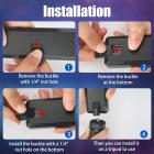 LED-videovalosarja, 3 väriä himmennettävissä, 2500K-9000K USB LED-videoneuvotteluvalaistus säädettävällä jalustalla, säädettävät klipsit YouTubeen, suoratoisto, valaistus, kokoukset, pelaaminen, suoratoisto