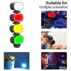 ST30 kannettava valokuvavalo, 3 värilämpötilaa, portaaton himmennys, Universal Computer Live Photography LED -pehmeä valo, sopii suoratoistoon, vloggaamiseen, YouTube, TikTok, meikki, valokuvaus