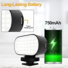 ST30 kannettava valokuvavalo, 3 värilämpötilaa, portaaton himmennys, Universal Computer Live Photography LED -pehmeä valo, sopii suoratoistoon, vloggaamiseen, YouTube, TikTok, meikki, valokuvaus