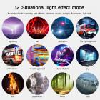 Stick luminoso fotografico portatile, doppia temperatura di colore, batteria ricaricabile da 2000 mAh, 3000K-6000K, adatto per trasmissioni in diretta, videoconferenze