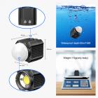 Luce di riempimento subacquea per fotografia subacquea a LED, impermeabile IP8X, luce di riempimento a LED per fotocamera subacquea 60M, luce di riempimento per fotocamera a luce bianca rossa blu
