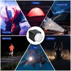 Luce di riempimento subacquea per fotografia subacquea a LED, impermeabile IP8X, luce di riempimento a LED per fotocamera subacquea 60M, luce di riempimento per fotocamera a luce bianca rossa blu