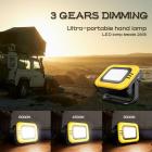 M3 Solar LED Camping Light, 1200 LM ja 3 värilämpötilaa ladattava monitoiminen LED-valo, kannettava retkeilytyövalo, telttavalo vaellukseen, retkeilyyn, kotiin, sähkökatkoihin, hätätilanteisiin, hurrikaaneihin ja tilapäiseen virtalähteeseen