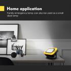 M3 Solar LED Camping Light, 1200 LM ja 3 värilämpötilaa ladattava monitoiminen LED-valo, kannettava retkeilytyövalo, telttavalo vaellukseen, retkeilyyn, kotiin, sähkökatkoihin, hätätilanteisiin, hurrikaaneihin ja tilapäiseen virtalähteeseen