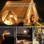 H11 3-in-1 monitoiminen retkeilyvalo, 3 värilämpötilaa, portaattomasti himmennettävä valokuvatäyttövalo jalustalla, 1200LM portaattomasti himmentävä, vedenpitävä LED-valo 10000mAH akulla, telttavalo retkeilyyn, retkeilyyn, kotiin, sähkökatkot, hätätilante