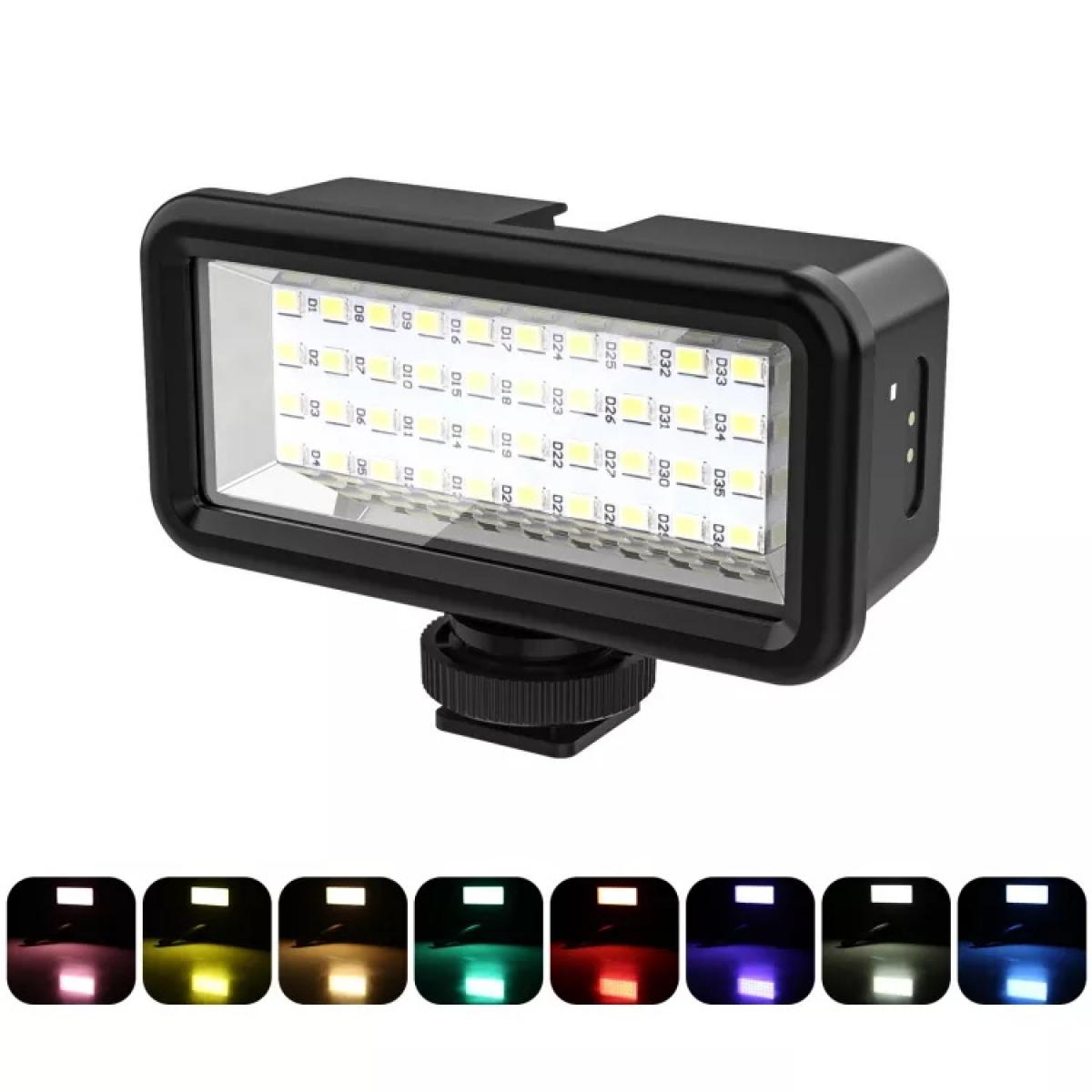 luce di riempimento della fotocamera vlog, luce di immersione gopro, mini luce di riempimento impermeabile a led, luce di riempimento della fotocamera sportiva