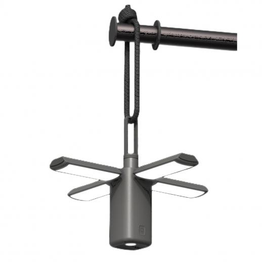 XZ-08 zewnętrzna lampa kempingowa, swobodnie składana ładowalna latarnia kempingowa LED, żyrandol do namiotu obozowego, 4 tryby światła oświetlenie kempingowe oświetlenie otoczenia, idealne na kemping, zestaw ratunkowy przed huraganem i podróże