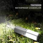 XZ-08 zewnętrzna lampa kempingowa, swobodnie składana ładowalna latarnia kempingowa LED, żyrandol do namiotu obozowego, 4 tryby światła oświetlenie kempingowe oświetlenie otoczenia, idealne na kemping, zestaw ratunkowy przed huraganem i podróże