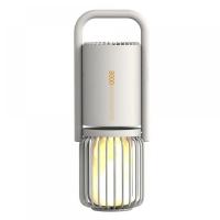X18 Luce da campeggio per esterni, luce ambientale a fiamma audio Bluetooth multifunzionale a LED, batteria ricaricabile da 8000 mAh, luce da tenda portatile da campeggio con torcia abbagliante, effetto luce fiamma, può essere utilizzata come alimentazion