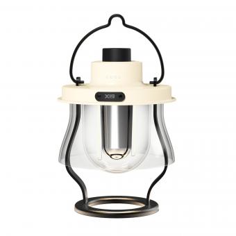 Luce da campeggio X19, luce da campeggio in metallo retrò ricaricabile, lume di candela a sospensione a batteria, lampadina portatile impermeabile per tende da esterno, adatta per interruzioni di corrente, illuminazione di emergenza, campeggio all'aperto 