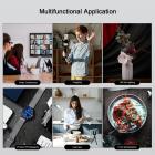 Przenośna mini kieszonkowa latarka dwukolorowa, CRI95+, regulowana temperatura barwowa 3500-7500 K, ładowalna, magnetyczna, odpowiednia do nagrywania kamerą w pomieszczeniach w celu oświetlenia wideo i zdjęć.