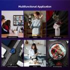 Mini lampada tascabile RGB portatile, CRI95+, temperatura di colore da 2500K a 9900K, con 21 effetti di luce. Ricaricabile, magnetica, adatta per riprese con fotocamera in interni per migliorare l'illuminazione di video e foto.