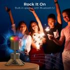 Udendørs Camp belysning teleskopisk & sammenklappelig med Bluetooth højttaler 14000mAh batteri KentFaith