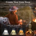 Udendørs Camp belysning teleskopisk & sammenklappelig med Bluetooth højttaler 14000mAh batteri KentFaith