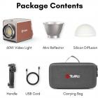 60W LED-videovalo 2700K-6500K valokuvaus valaistus Vlogging, Live Stream