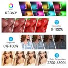 100W RGB LED videovalo 2700K-6500K valokuvaus valaistus Vlogging, Live Stream