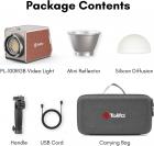 100W RGB LED videovalo 2700K-6500K valokuvaus valaistus Vlogging, Live Stream