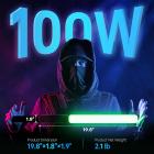 ZHIYUN 100W RGB Håndholdt LED Video Light Stick 2700K-6500K CRI 96 + TLCI 98 + med 6 lyseffekter
