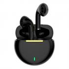 Pro8s Ture Wireless Sports Headset Cuffie con 24 ore di riproduzione ciclica con custodia di ricarica di tipo C e microfono, nero