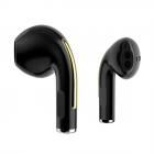 Pro8s Ture Wireless Sports Headset Cuffie con 24 ore di riproduzione ciclica con custodia di ricarica di tipo C e microfono, nero