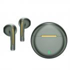 Pro8s Bluetooth-øretelefoner Ture Wireless Sports Headset 24H Cyclic Playtime-hovedtelefoner med Type C-opladningsetui og mikrofon, in-Ear Stereo-øretelefoner Headset Grøn