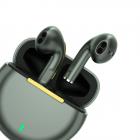 Pro8s Bluetooth-øretelefoner Ture Wireless Sports Headset 24H Cyclic Playtime-hovedtelefoner med Type C-opladningsetui og mikrofon, in-Ear Stereo-øretelefoner Headset Grøn