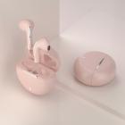 Pro8s Bluetooth-øretelefoner Ture Wireless Sports Headset 24H Cyclic Playtime-hovedtelefoner med Type C-opladningsetui og mikrofon, in-ear stereo-øretelefoner Headset Pink