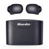 Bluetooth 5.0 trådlösa hörlurar, Bluedio T Elf 2 True Wireless Headphones In-Ear-hörlurar med laddningsfodral, mini-bilhörlurar med inbyggd mikrofon för arbete/sport, 6H speltid, LED-indikator