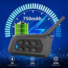 Kask motocyklowy Interkom Bluetooth, jednostka motocyklowa Bluetooth 5.1, z redukcją hałasu CVC i częścią radiową FM, zdolna do czterech kierowców jednocześnie w zakresie 1500M (zestaw 1)