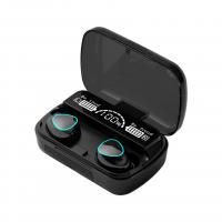 Bluetooth Auricolari TWS Auricolari Senza Fili Impermeabili In-Ear Auricolari M10 Auricolari 9D Stereo Sport Cuffie con Microfono Scatola di Ricarica Nero, mini auricolare